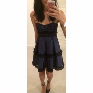 BCBG Generation Strapless Lace Dress